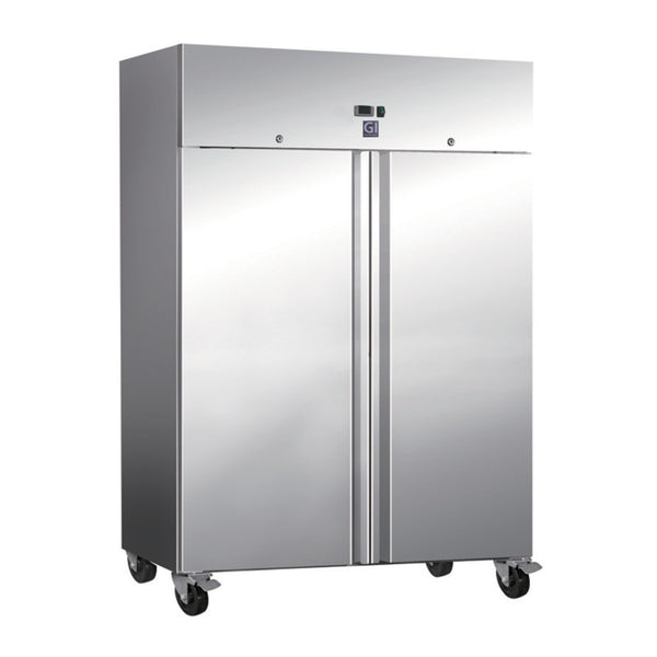 Gastro-Inox RVS vriezer 1200L — statisch gekoeld