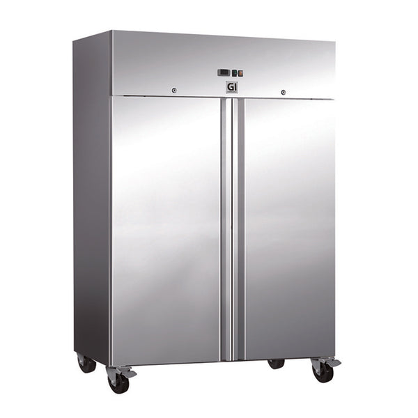 Gastro-Inox RVS vriezer 1200L — geforceerd gekoeld