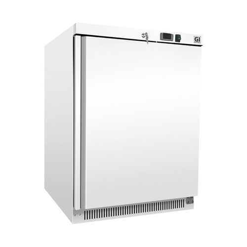 Horeca koelkast 200L wit staal – statisch gekoeld | Gastro-Inox