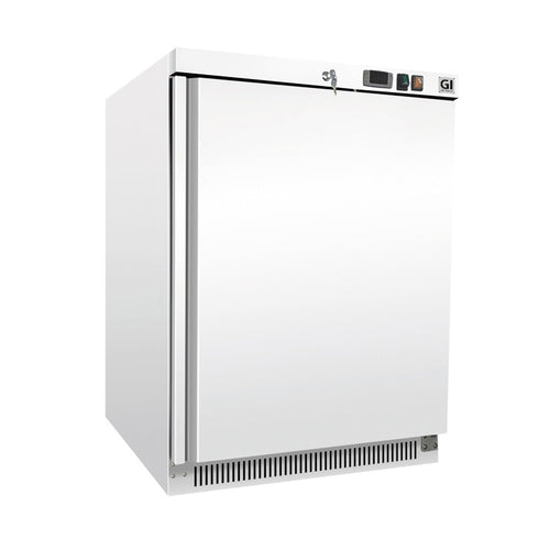Horeca vrieskast 200L wit staal – statisch gekoeld | Gastro-Inox