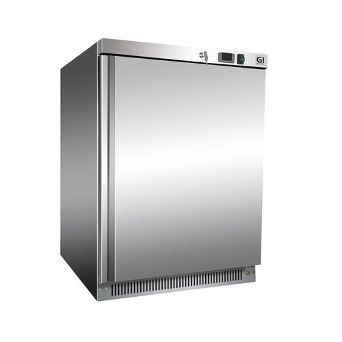 Horeca koelkast 200L RVS – statisch gekoeld | Gastro-Inox