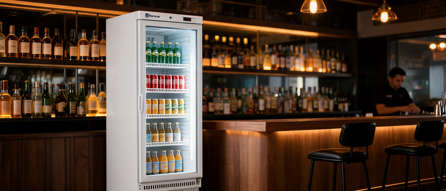 Horeca koelkasten met glazen deur