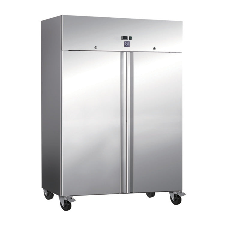 Gastro-Inox RVS vriezer 1200L — statisch gekoeld