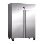 Gastro-Inox RVS koelkast 1200L — geforceerd gekoeld