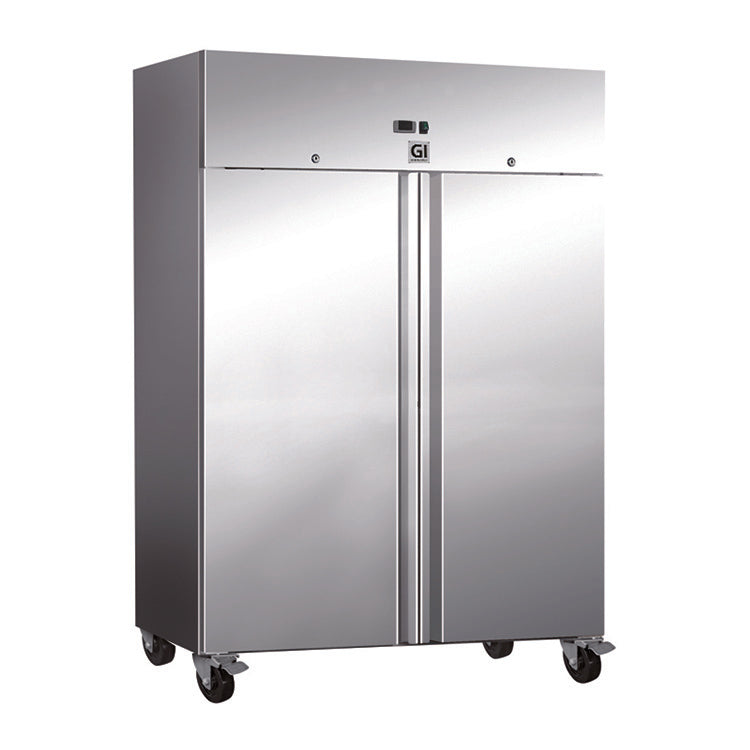 Gastro-Inox RVS koelkast 1200L — geforceerd gekoeld