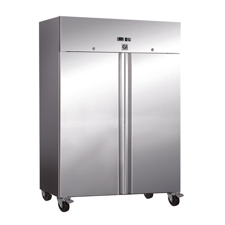 Gastro-Inox RVS vriezer 1200L — geforceerd gekoeld
