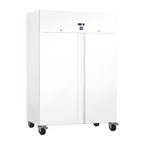 Gastro-Inox wit stalen vriezer 1200L — statisch gekoeld