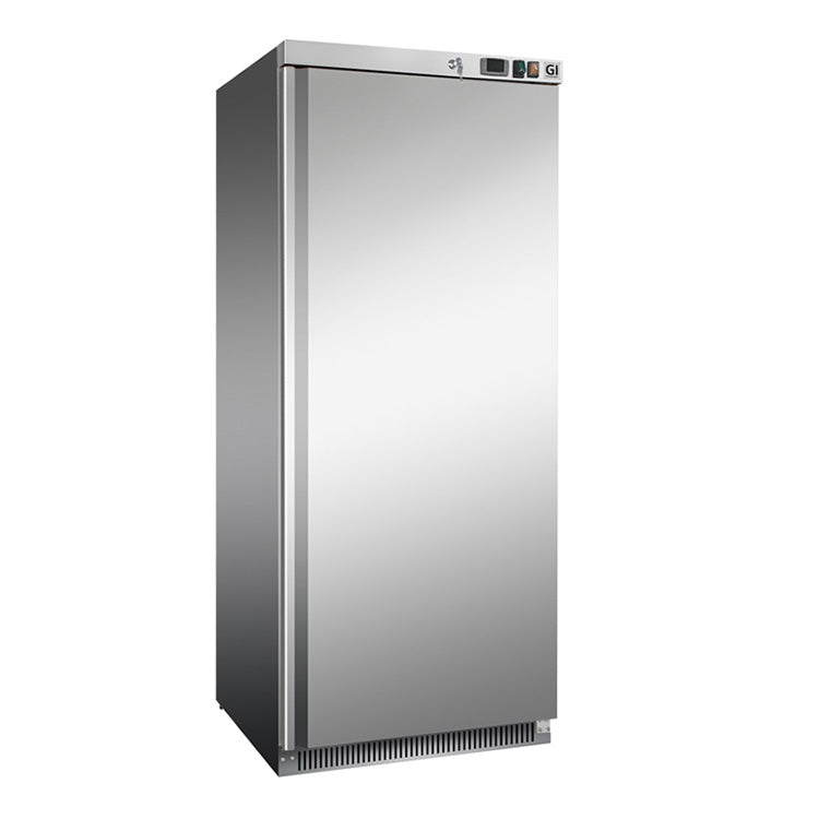 Gastro-Inox RVS vriezer 600L — statisch gekoeld