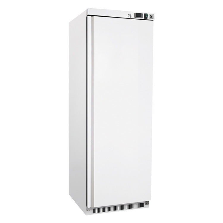 Gastro-Inox wit stalen koelkast 400L — statisch gekoeld