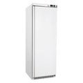 Gastro-Inox wit stalen koelkast 400L — statisch gekoeld