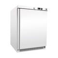 Gastro-Inox wit stalen koelkast 200L — statisch gekoeld