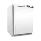 Gastro-Inox wit stalen koelkast 200L — statisch gekoeld