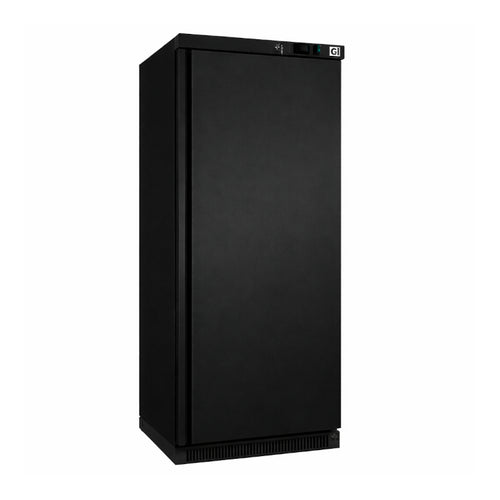 Horeca koelkast 400L zwart staal – statisch met ventilator | Gastro-Inox