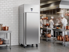 Gastro-Inox RVS koelkast 600L — statisch gekoeld
