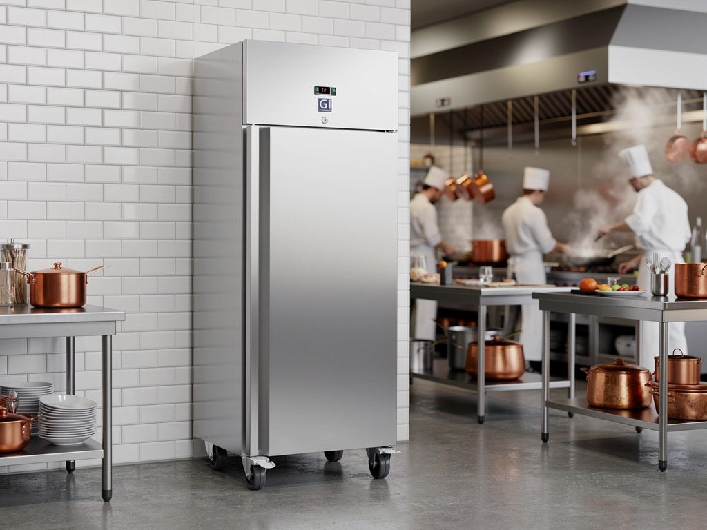gastro inox rvs koelkast 600l statisch gekoeld