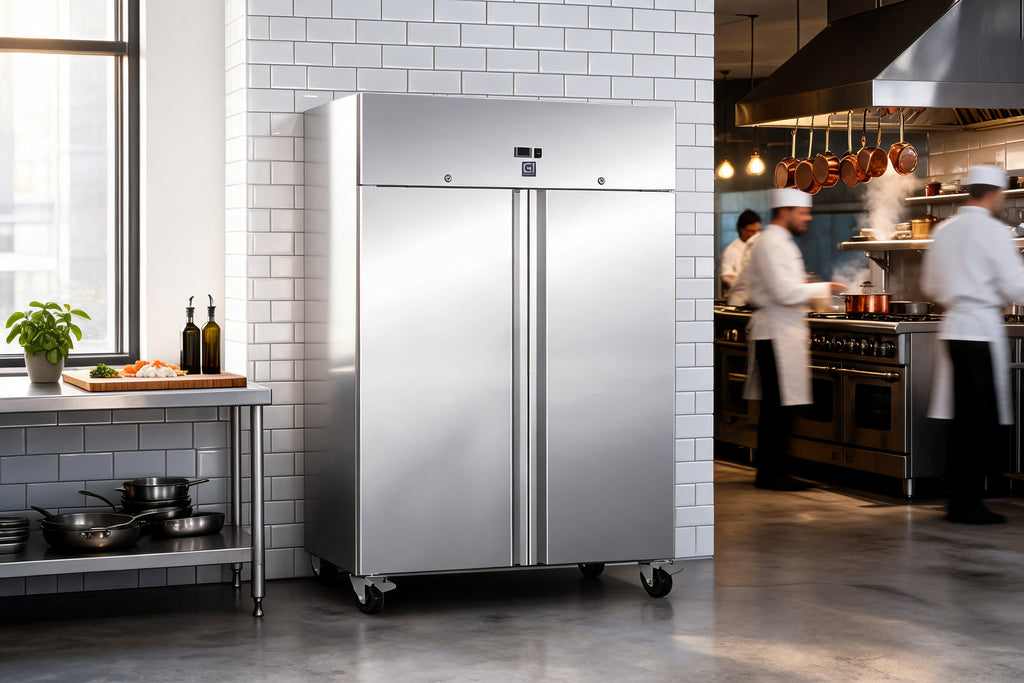 gastro inox rvs koelkast 1200l statisch gekoeld