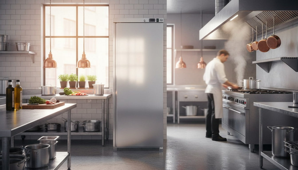 gastro inox rvs koelkast 400l statisch gekoeld