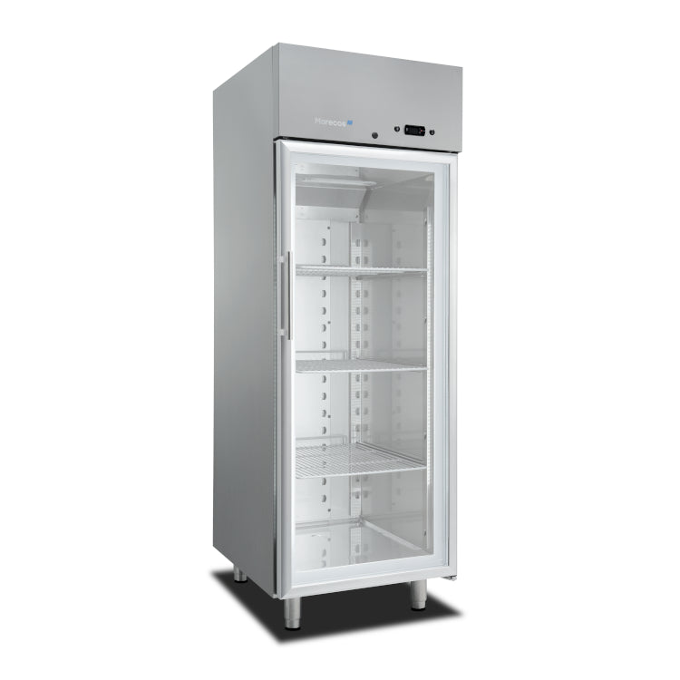 Marecos Softline RVS koelkast GN 2/1 700L met glasdeur
