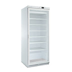 Marecos wit stalen vriezer met glasdeur GN 2/1 600 serie