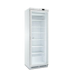 Marecos wit stalen vriezer met glasdeur 430 serie