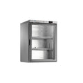 Marecos RVS vriezer met glasdeur 150 serie