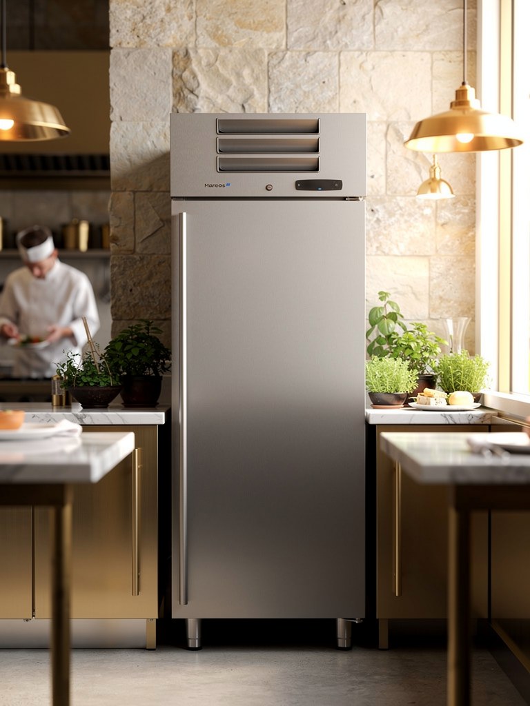 marecos excel rvs vriezer gn 2 1 700l