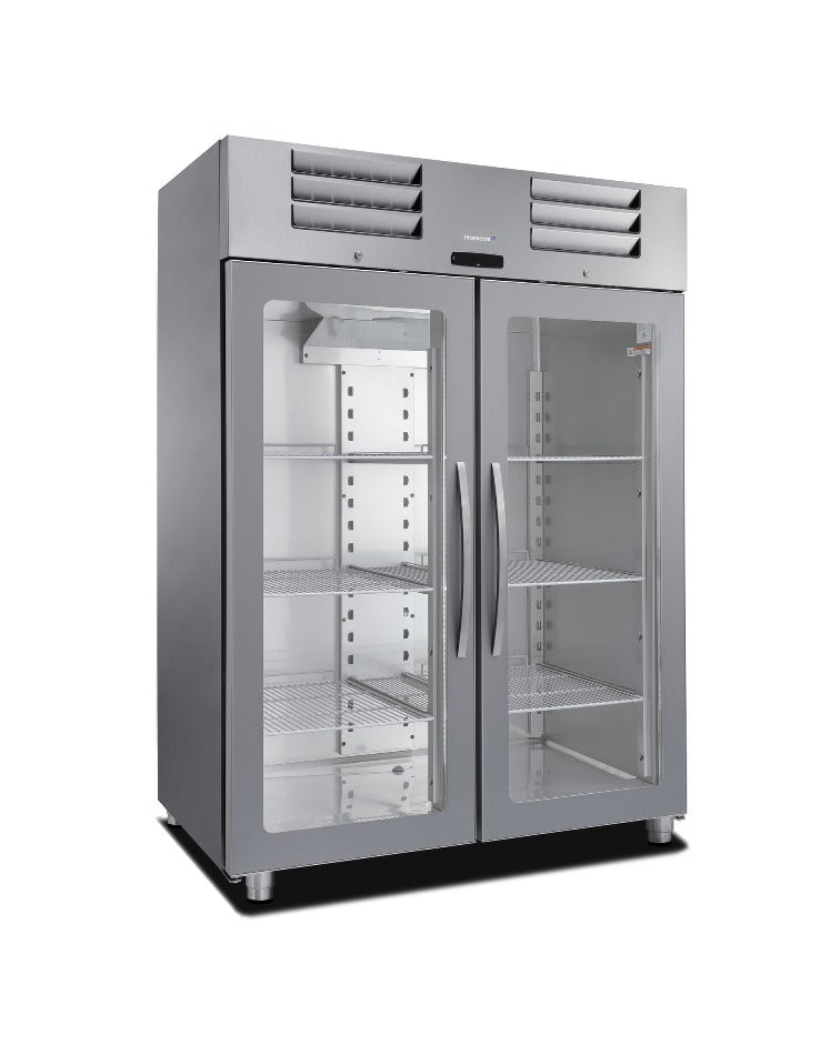 Marecos Excel RVS koelkast GN 2/1 1400L met glasdeur