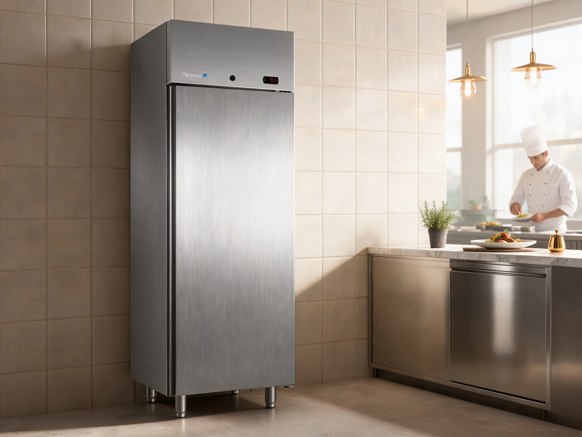 marecos softline rvs koelkast gn 2 1 700l