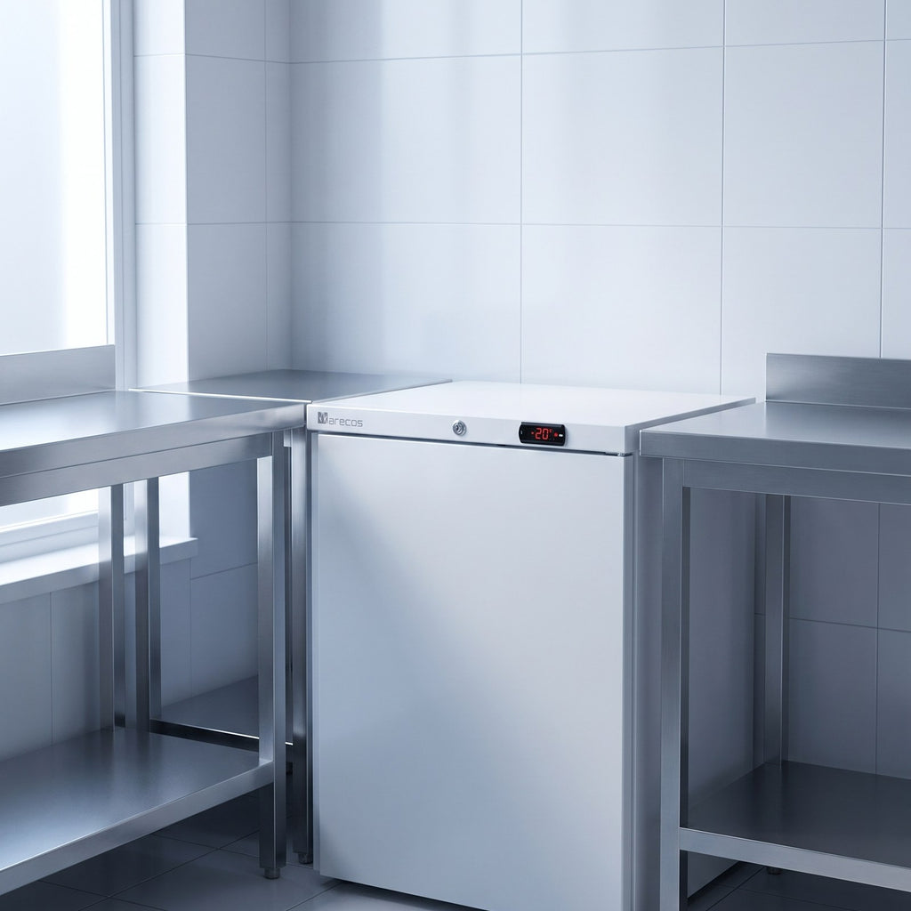 marecos wit stalen vriezer 150 serie
