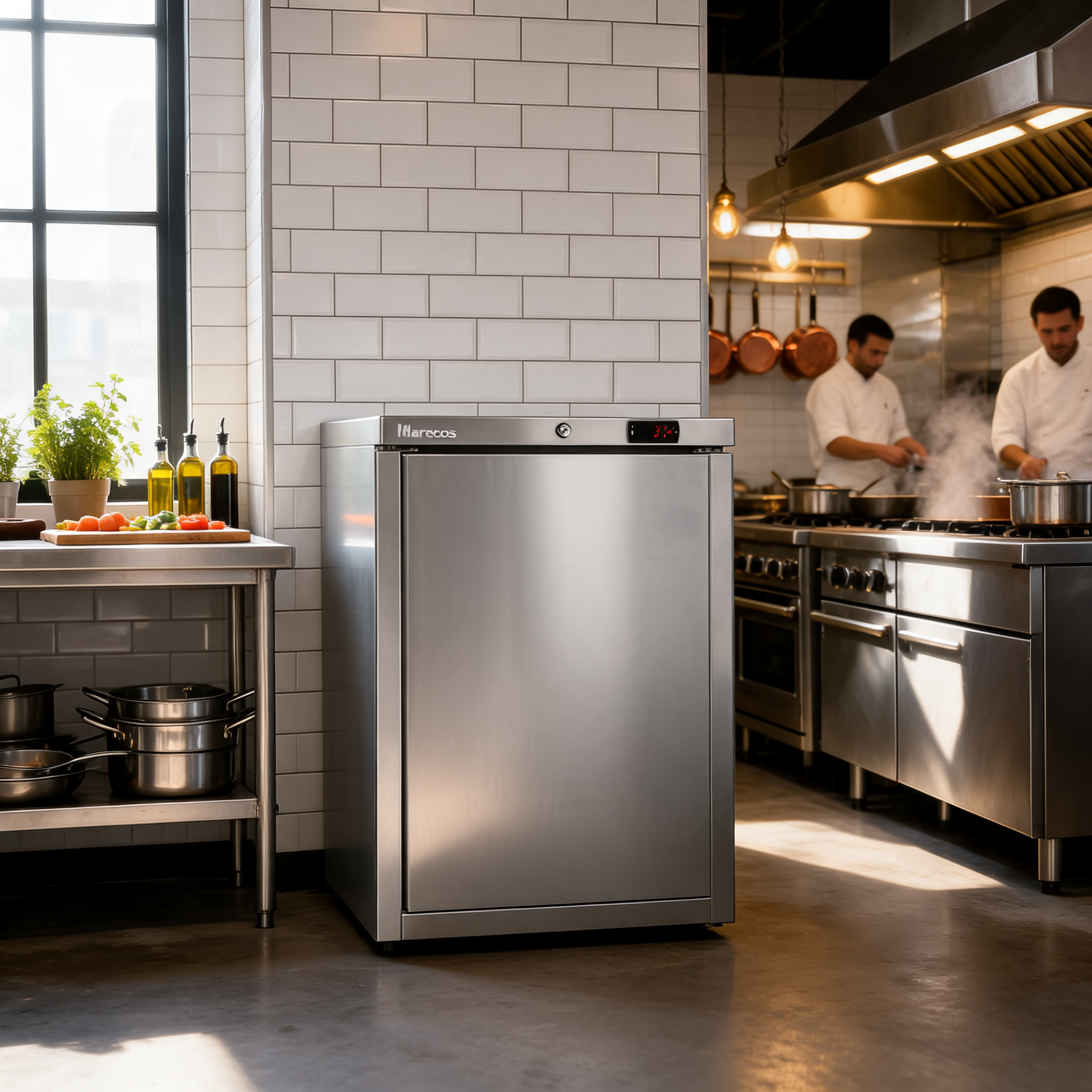 Marecos RVS vriezer 150 serie