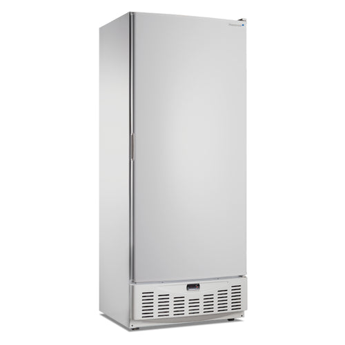 Horeca koelkast 455L 500-serie GN 2/1 wit staal – statisch met ventilator | Marecos