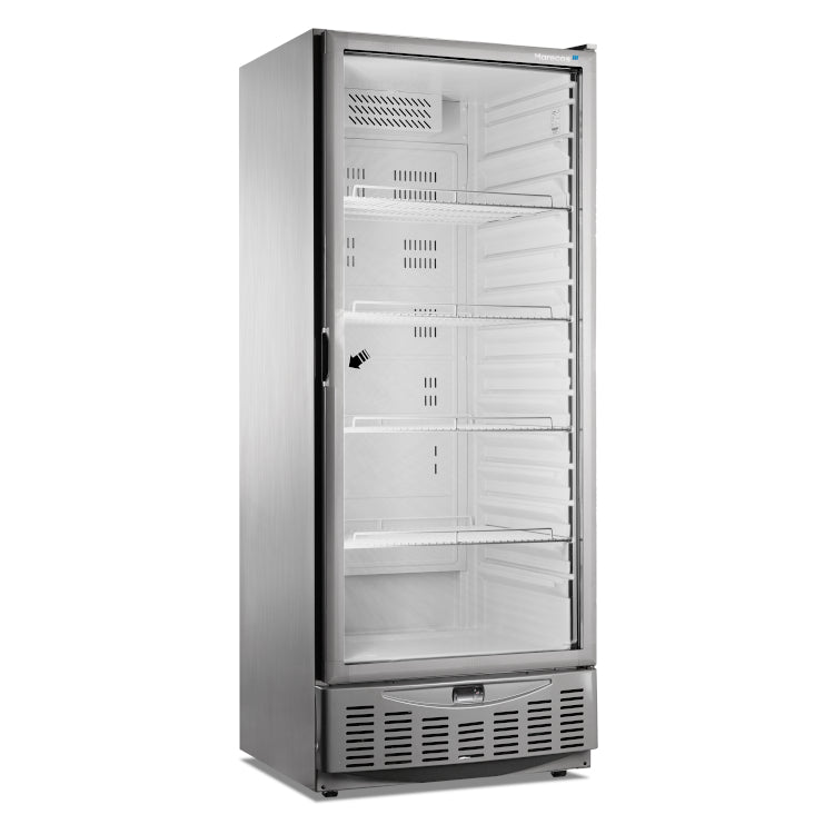 Marecos RVS koelkast met glasdeur GN 2/1 500 serie