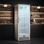 Marecos wit stalen display koeling met glasdeur 400 serie